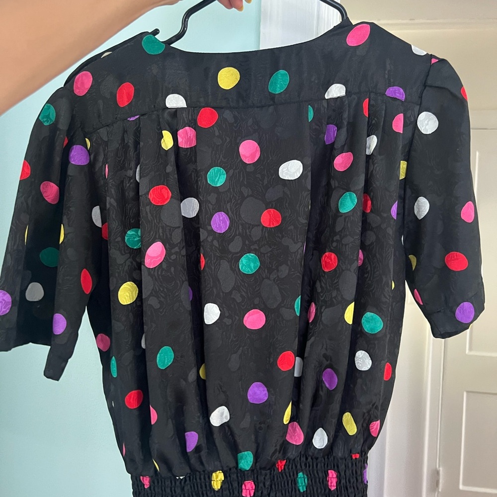 Colorful Polka Dot Shirt